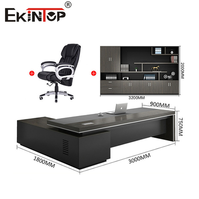 Kantor CEO khusus Meja Kantor Ruang Kantor Meja besar Dengan laci