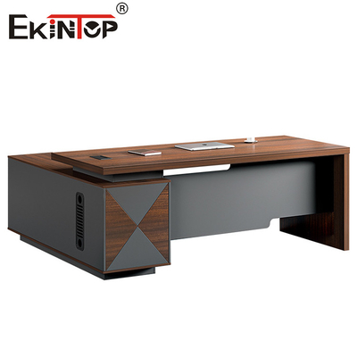 Meja Kantor Kayu Modern Meja Kerja Meja Besar Dengan Laci