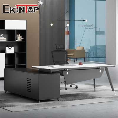Meja Kantor Eksekutif yang dirancang khusus MDF Meja Meja Meja