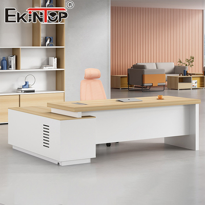 Custom Modern Style Walnut Meja Kantor Kayu Semua Meja Modern