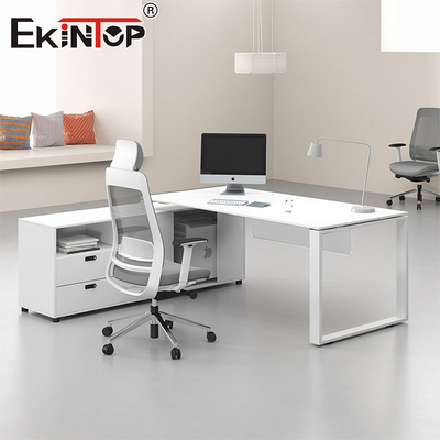 Meja Kantor Bergaya Minimalis Putih Meja Modern untuk Kantor Rumah
