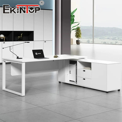 Contoh Meja Kantor Berbentuk L Desain Modern Harga Murah Semua Meja Modern
