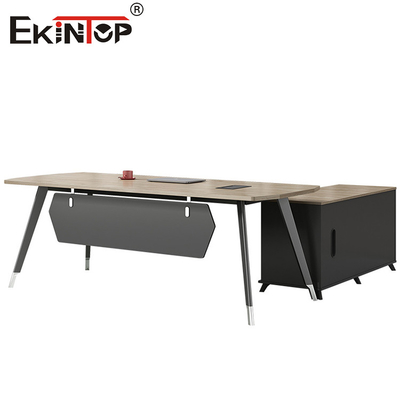 Pabrik Jual Langsung Meja Kantor Modern Furnitur Meja Eksekutif dengan laci