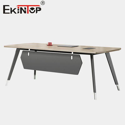 Pabrik Jual Langsung Meja Kantor Modern Furnitur Meja Eksekutif dengan laci