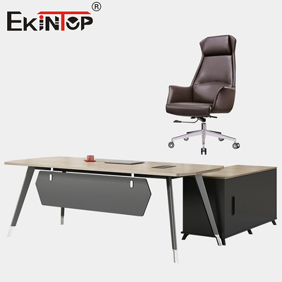 Meja Manajer Kantor Meja Eksekutif dengan Laci Ruang Kantor