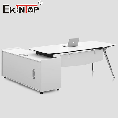 Meja Kantor Gaya Modern dan Kursi Meja Eksekutif Sampel Meja Custom Made
