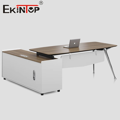 Meja Kantor Gaya Modern dan Kursi Meja Eksekutif Sampel Meja Custom Made