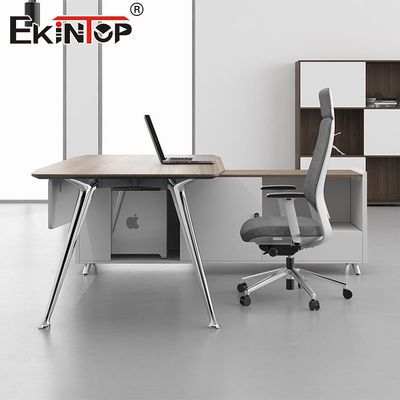 Desain Minimalis Kantor Putih Desk Office Space Set Custom Made