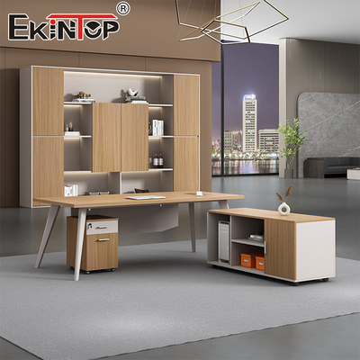 Meja Eksekutif Desain Khusus Meja Kantor Meja Buatan Khusus