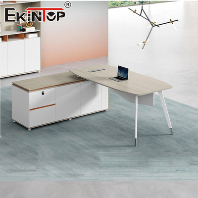 Manajer Gaya Minimalis Meja Kantor Perabot Meja Modular