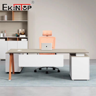 Meja Kantor Modern Meja Kantor Eksekutif Ergonomis Meja Meja Modular Kayu