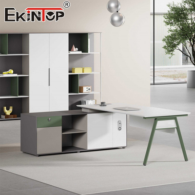 Pabrik Langsung Meja Kantor Disesuaikan Desain Modern Meja Meja Modular