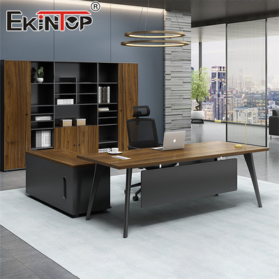 Meja Kantor Eksekutif Gaya Klasik Perabot Meja Modular