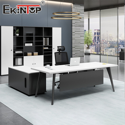 Meja Kantor Eksekutif Gaya Klasik Perabot Meja Modular