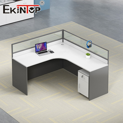 Kantor Furnitur Pabrik Meja Kantor Putih Gaya Modern Meja Meja Kecil