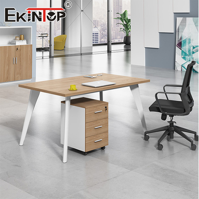 Desain Meja Kantor Modern Frame Logam Meja Kantor Modular Meja Kantor Kecil
