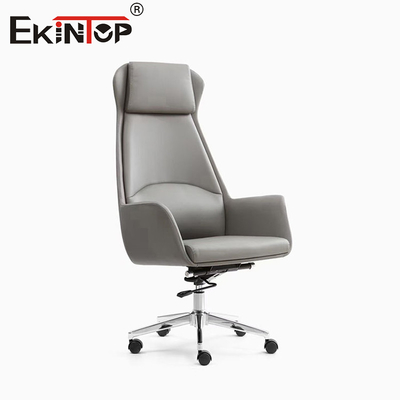 Modern Style Nyaman kursi sofa belakang tinggi Kulit kursi kantor komersial