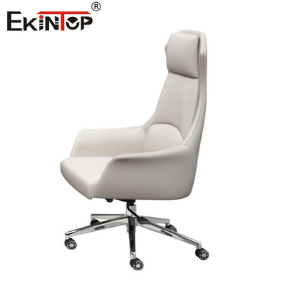 Modern Style Nyaman kursi sofa belakang tinggi Kulit kursi kantor komersial