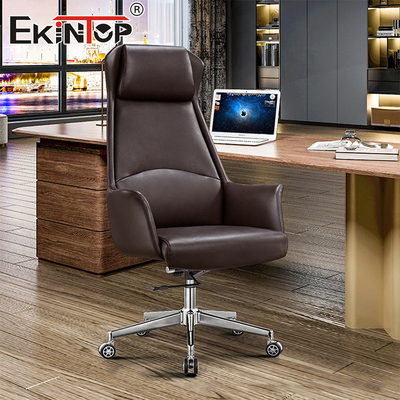 PU Kulit Kualitas Tinggi Kantor Kursi Berbaring Swing Ergonomic Drafting Kursi