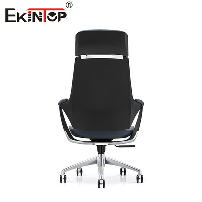 Kursi Kulit Bergaya Modern dengan Pendongkrak Kepala Tinggi Kursi BreakRoom yang Bisa Disesuaikan