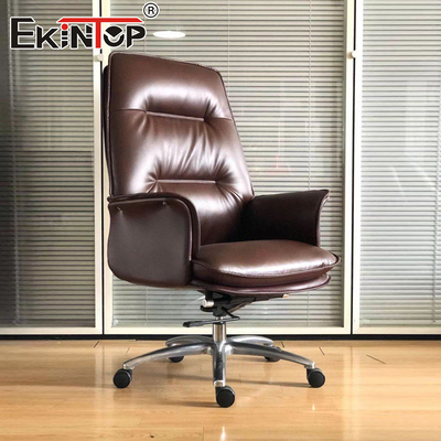 Kursi Kantor Eksekutif Fungsi Pendukung Ergonomis Kursi Kantor Berkualitas Kulit