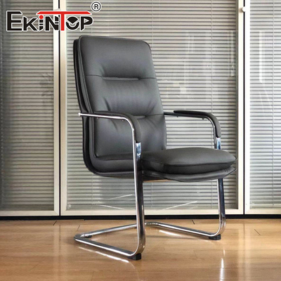 Kursi Kantor Kulit Nyaman Gaya Klasik Kursi Bisnis Ergonomis Kursi Kantor Berkualitas