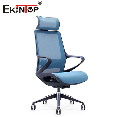 Pabrik Cina Kursi Ergonomis Kantor Rumah Tinggi Modern yang Dapat Disesuaikan Kursi Kantor Jaring Penuh