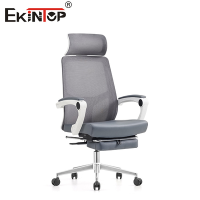 Kursi Eksekutif Kantor Desain Modern Roda Putar Kursi Kantor Jaring Penuh yang Dapat Disesuaikan