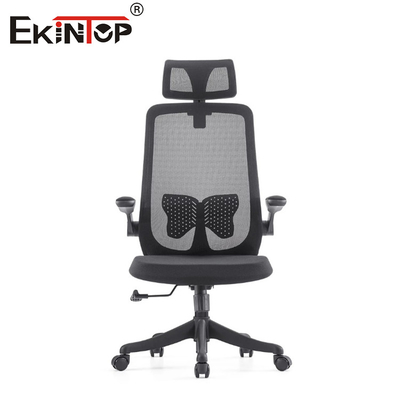 Kursi Kantor Modern Full Mesh Recliner Dengan Kain Headrest Adjustable