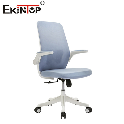 Furnitur Kursi Putar Kantor Eksekutif Ergonomis yang Dapat Disesuaikan Kursi Kantor Kain Kustom