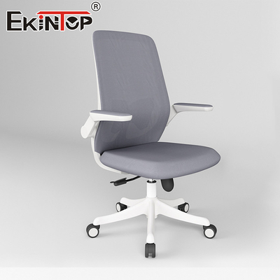 Perabot Kantor Desain Ergonomis Kursi Eksekutif Full Mesh Mid Back Kursi Kantor Kain