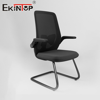 Kursi Kantor Swing sederhana nyaman Mesh Backrest Kain Kursi Kantor