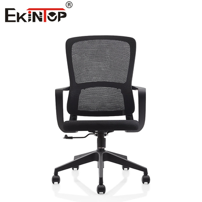 Produsen Kursi Komputer Ergonomis Punggung Tengah yang Nyaman Kursi Kantor Kain yang Dapat Disesuaikan