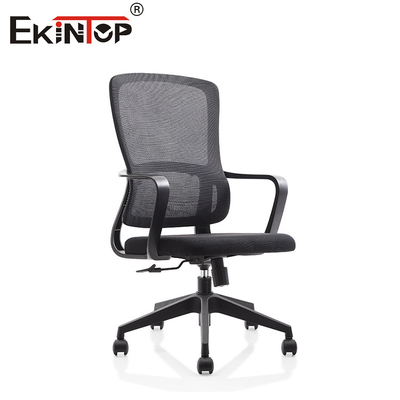 Produsen Kursi Komputer Ergonomis Punggung Tengah yang Nyaman Kursi Kantor Kain yang Dapat Disesuaikan