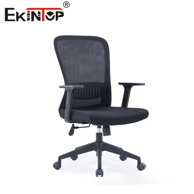 Furnitur Komersial Kursi Kantor Kain Putar Pekerjaan Kantor Belakang Tinggi Eksekutif Jaring Penuh