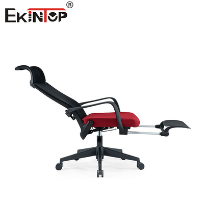 Mesh Rotating Ergonomic Computer Swivel Office Chair With Wheels Dasar Nylon yang kokoh