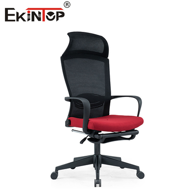 Mesh Rotating Ergonomic Computer Swivel Office Chair With Wheels Dasar Nylon yang kokoh