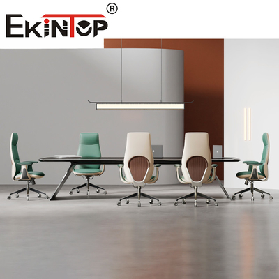 Kualitas tinggi Modern Kulit Ergonomis Swing Executive Kantor Kursi Kulit Klub Kursi