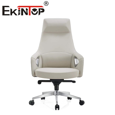 Manager Swivel Kulit PU Kursi Kantor Kulit Kursi Klub