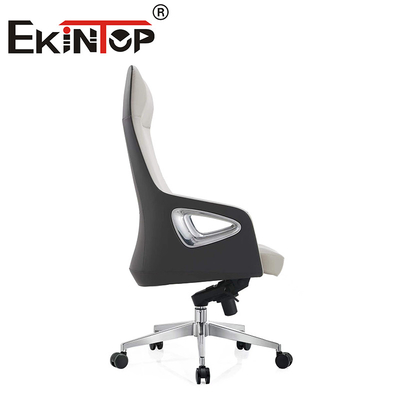 Manager Swivel Kulit PU Kursi Kantor Kulit Kursi Klub