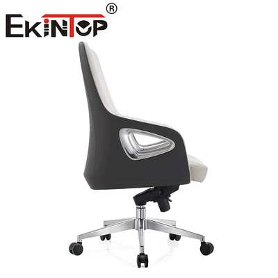 Kursi Kulit Kantor Eksekutif Putar Belakang Tengah Untuk Perabot Kantor Kursi Klub Kulit