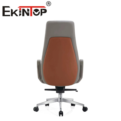 Pabrik Grosir Manajer Swivel Kulit PU Executive Chair Kulit Klub Kursi