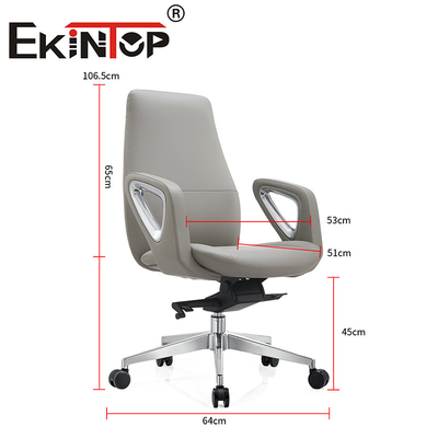 Kursi Kantor Eksekutif Gaya Modern Kursi Putar Ergonomis Kursi Klub Kulit