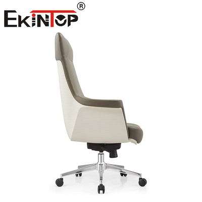 Kursi Komersial Eksekutif Ergonomis Multifungsi Kursi Kulit Vegan