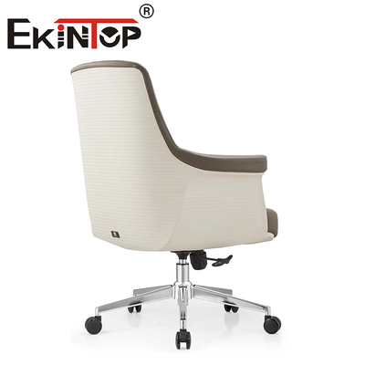 Kursi Eksekutif Kulit PU Komputer Ergonomis Kursi Kulit Vegan