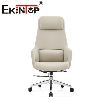 Kursi Kepala Eksekutif Ergonomis Kursi Kulit Vegan Modern Multifungsi