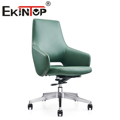 Custom Industrial Kualitas Tinggi Eksekutif Kantor Kursi Vegan Kulit Kursi