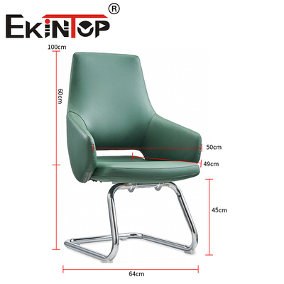 Furnitur yang nyaman kursi kantor kulit eksekutif kursi kantor kulit sapi