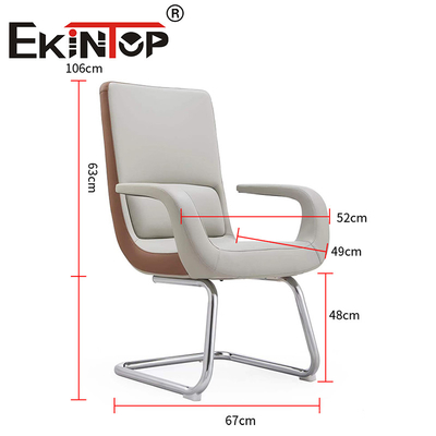 China Supplier Ergonomics Kulit Hitam Executive Kantor Kursi Kulit sapi Kursi Kantor