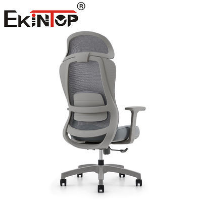 Furnitur Kantor Modern Resepsi Eksekutif Kursi Konferensi Berputar Kursi Back Mesh